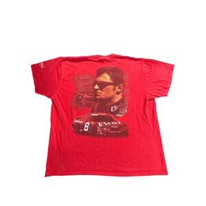 Budweiser NASCAR Dale Earnhardt Jr Number 8 Tee Red Men's Medium